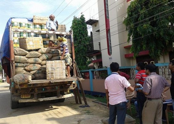 Tax officials seize Rs. 8 lakhs of items at Churaibari Tax officials seize Rs. 8 lakhs of items at Churaibari